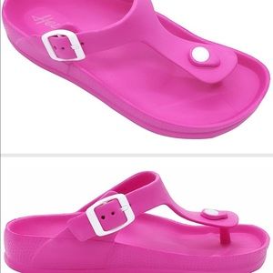 Flip Flops Waterproof Adjustable Thong Sandals for Womens